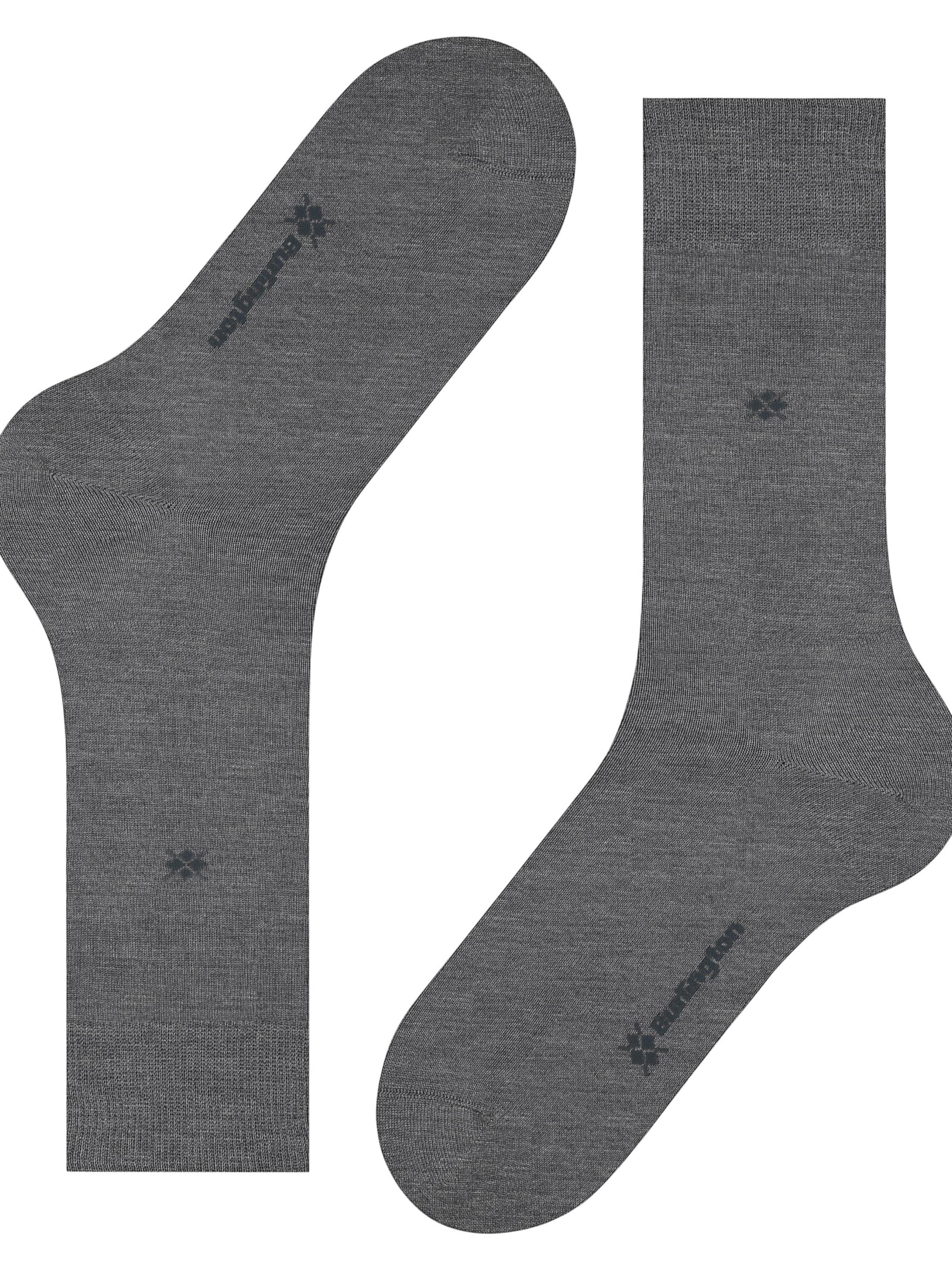 BURLINGTON Socks 'Dublin' in Grey