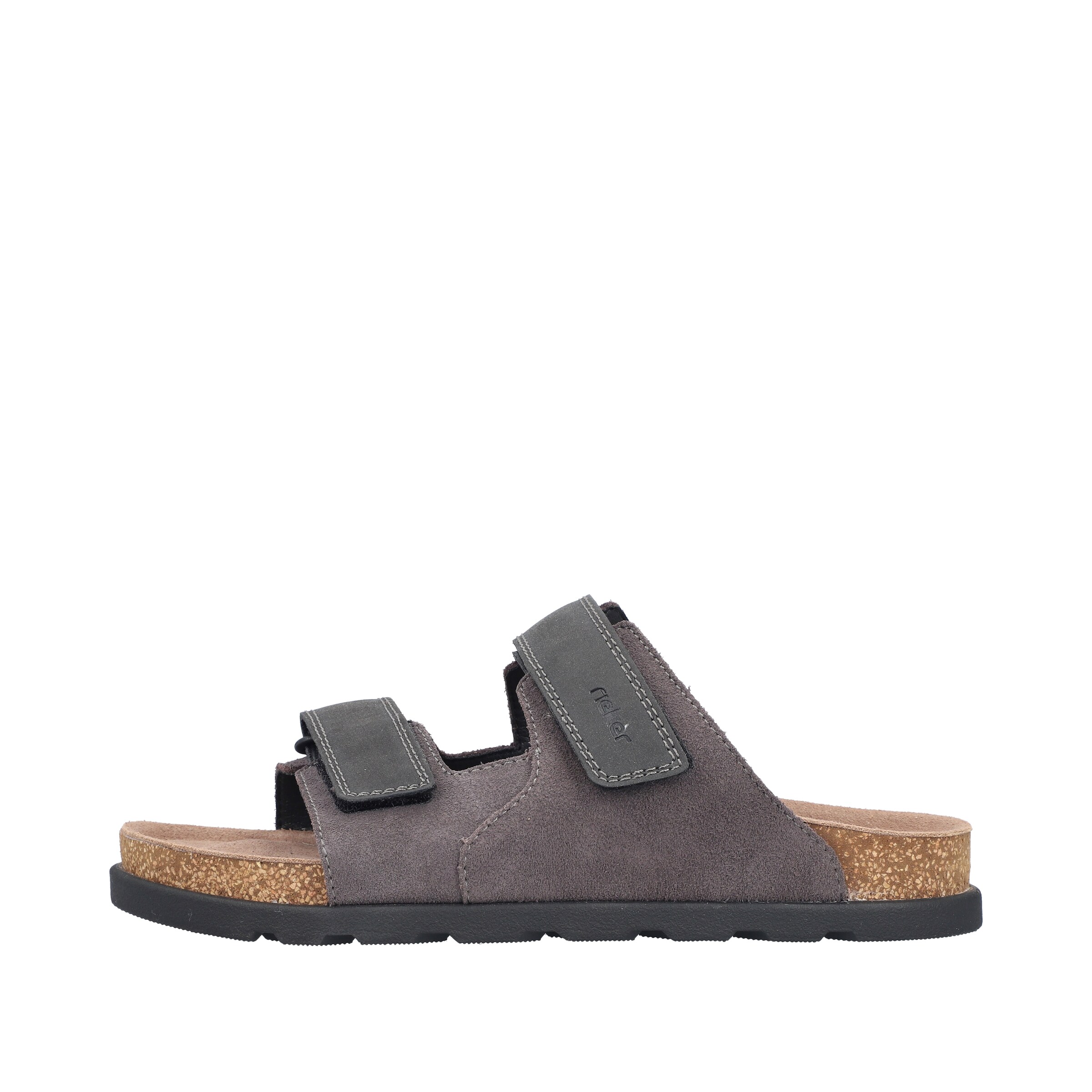 Rieker Mules in Grey: front
