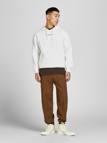 JACK & JONES Sweatshirt 'Bluwoody' i vit