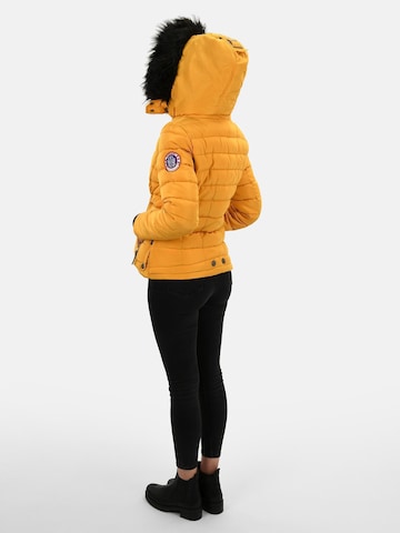 NAVAHOO Winter Jacket 'Chloe' in Yellow