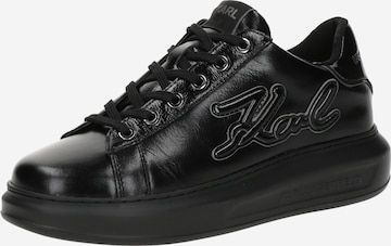Karl Lagerfeld Matalavartiset tennarit värissä musta: etupuoli