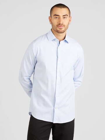 Matinique Regular fit Button Up Shirt 'Trostol' in Blue: front