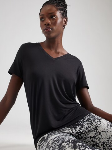 T-shirt fonctionnel 'GODRI SERENE' SKECHERS en noir : devant