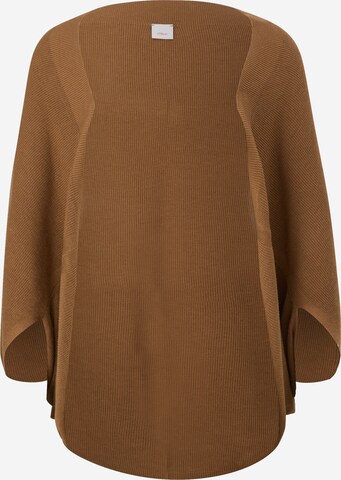 s.Oliver Cape in Brown: front