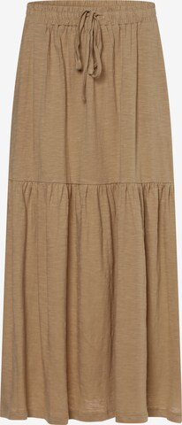 Marie Lund Rok in Beige: voorkant