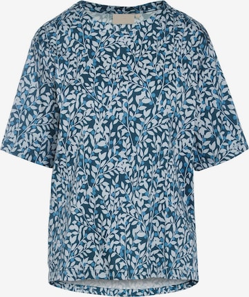 ESSENZA Pajama Shirt 'Emma' in Blue: front