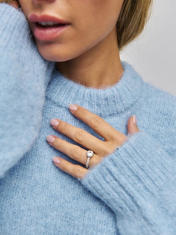 ÉVOIR by Alena Gerber Pullover in Blau
