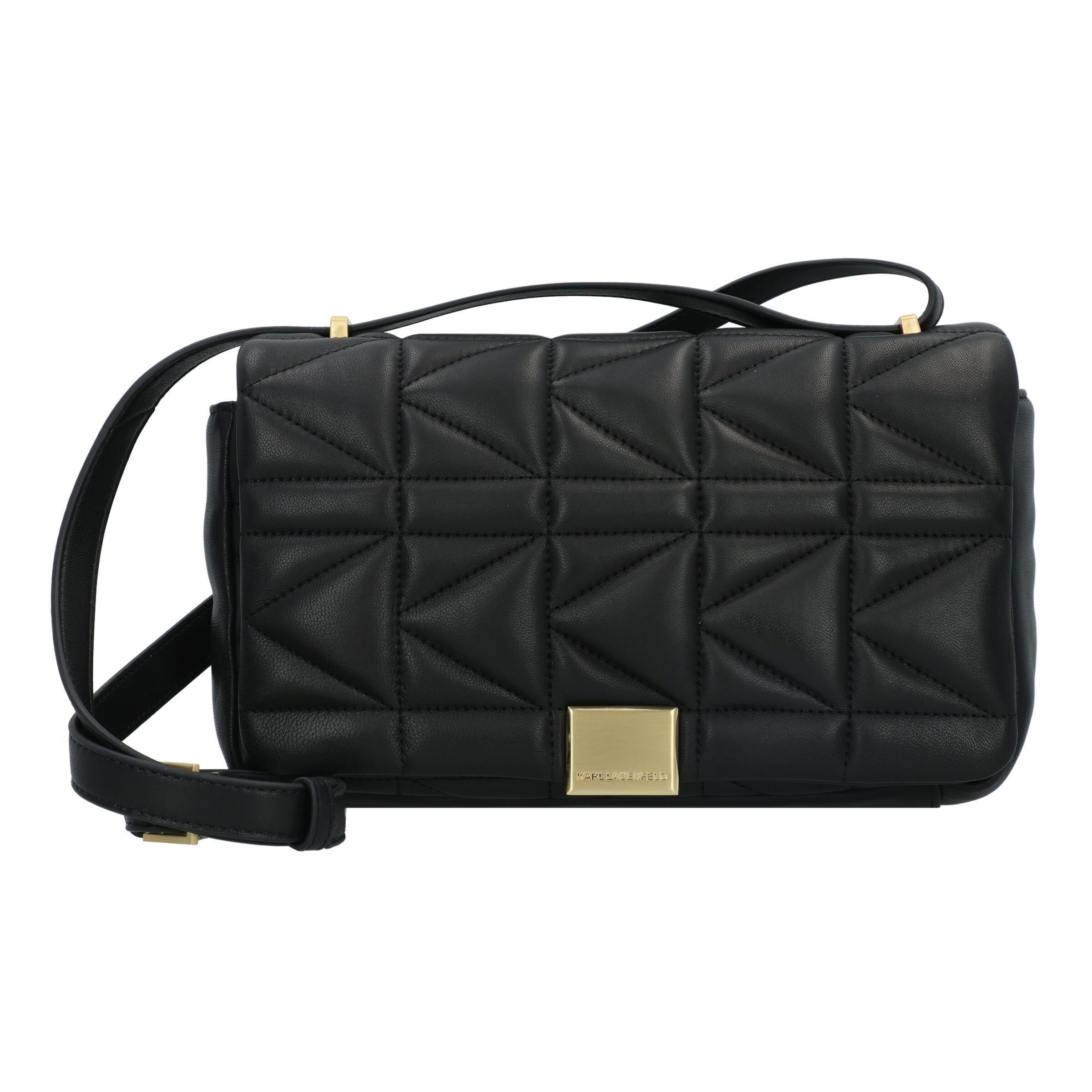 Borsa a tracolla 'Behind the Seams' Karl Lagerfeld di colore nero, Visualizzazione prodotti