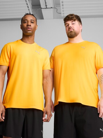 PUMA Functioneel shirt 'CLOUDSPUN' in Oranje