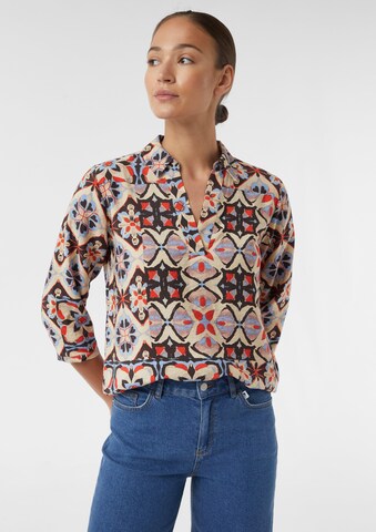 comma casual identity Bluse in Orange: Vorderseite