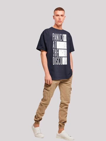 T-Shirt 'Panic At The Disco' F4NT4STIC en bleu