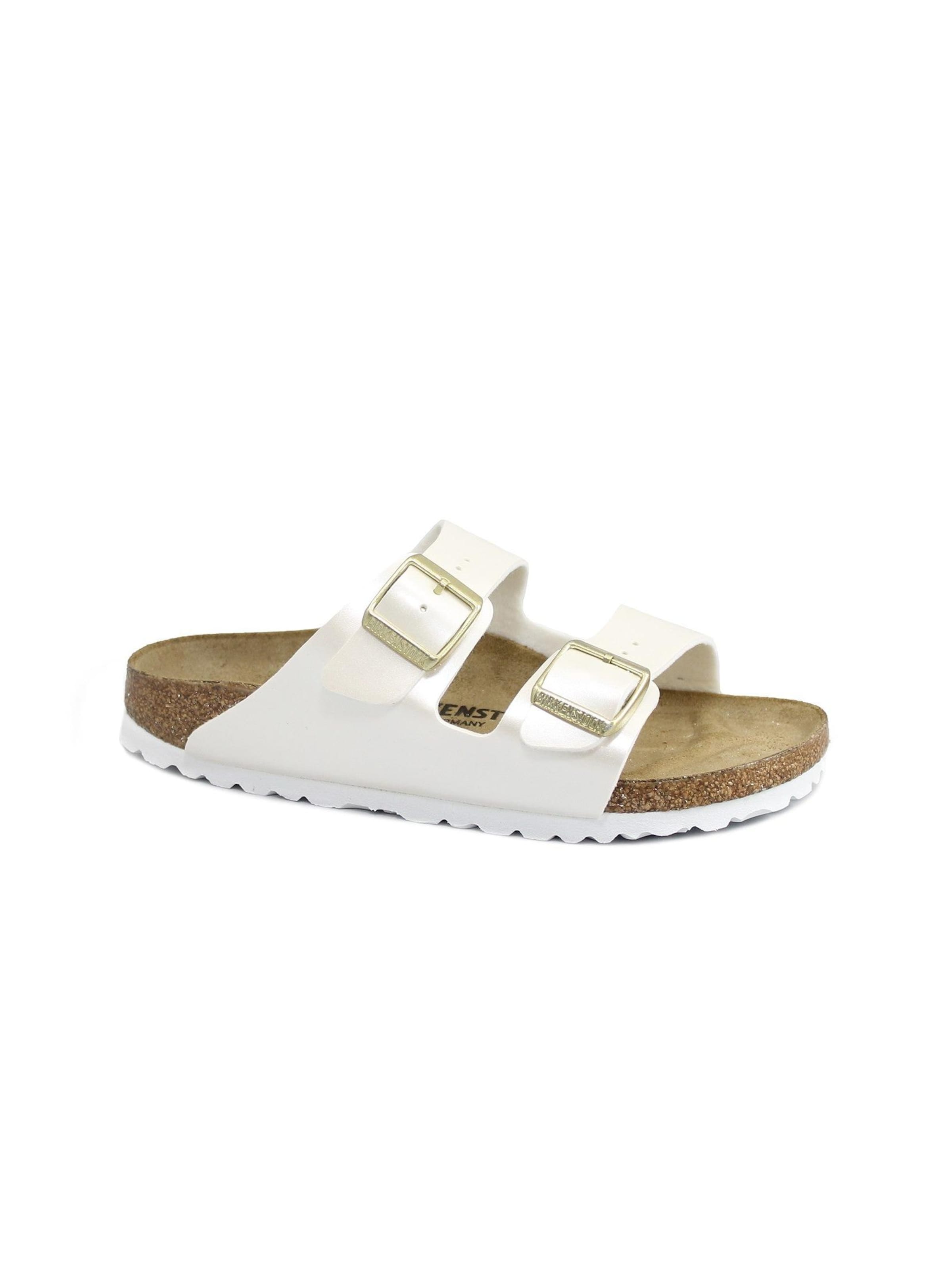Ciabatta di BIRKENSTOCK in bianco: frontale