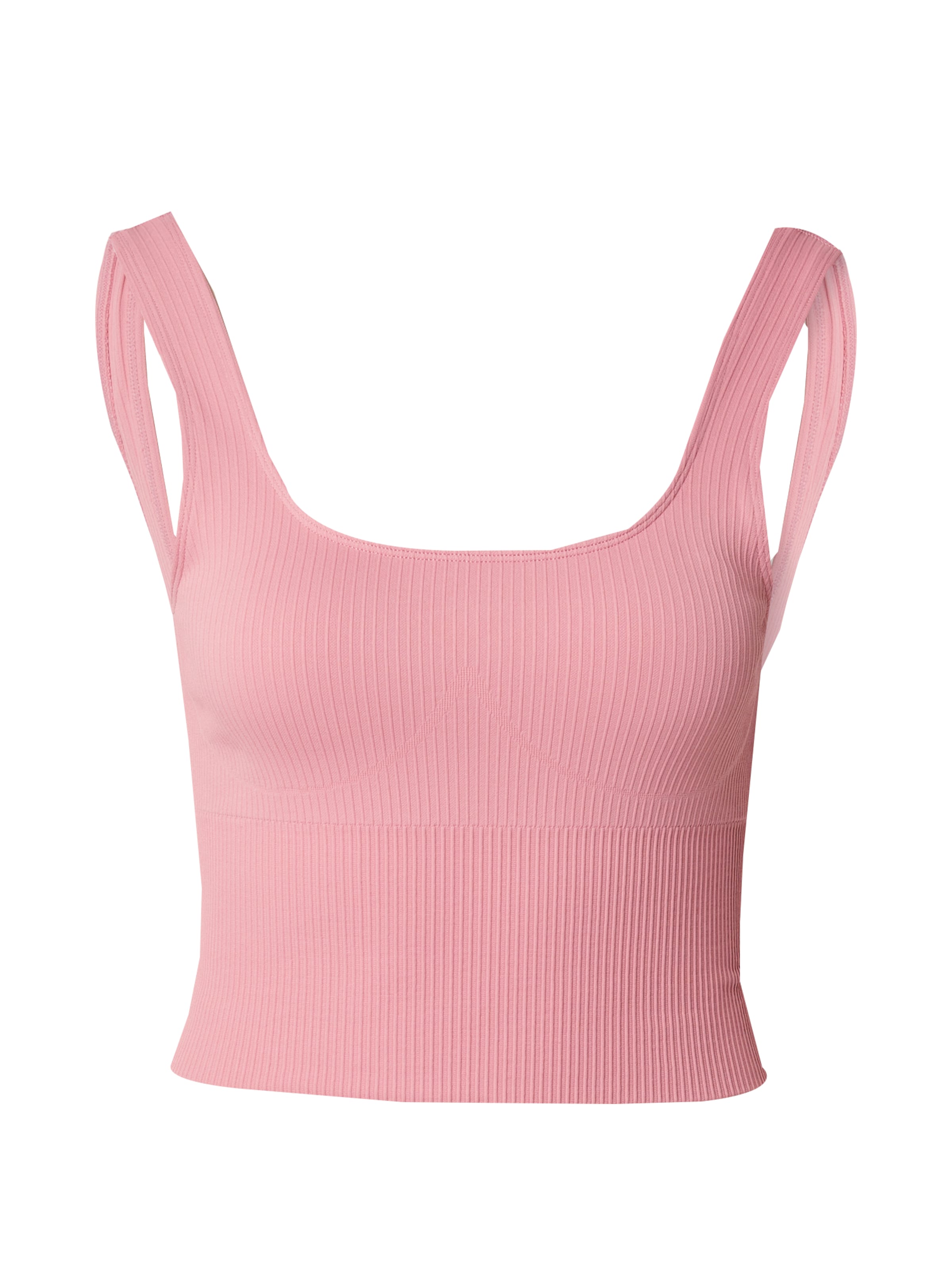 rozā Aim'n Bezvīļu Sporta krūšturis: no priekšpuses