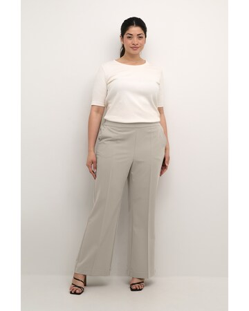 évasé Pantalon KAFFE CURVE en gris