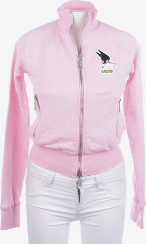 DSQUARED2 Sweatshirt / Sweatjacke XS in Pink: predná strana