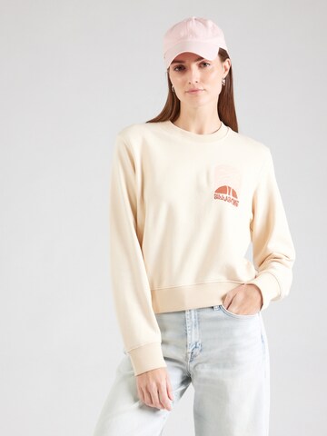 BILLABONG Sweatshirt 'SUNPALMS' in Beige: front