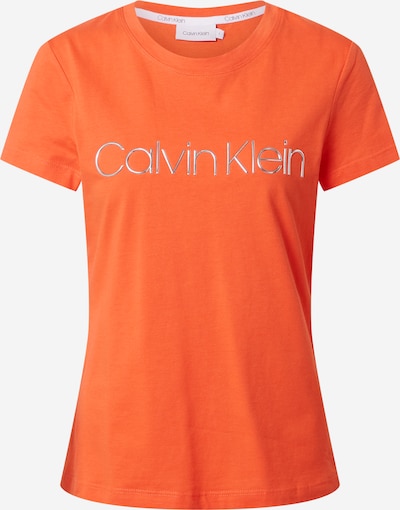 Calvin Klein Shirt in orangerot / silber, Produktansicht