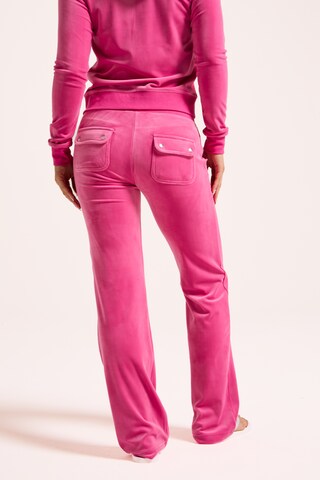 Juicy Couture Regular Hose 'DEL RAY' in Pink