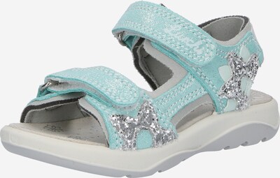 LURCHI Sandal 'Fia' i aqua / silver, Produktvy