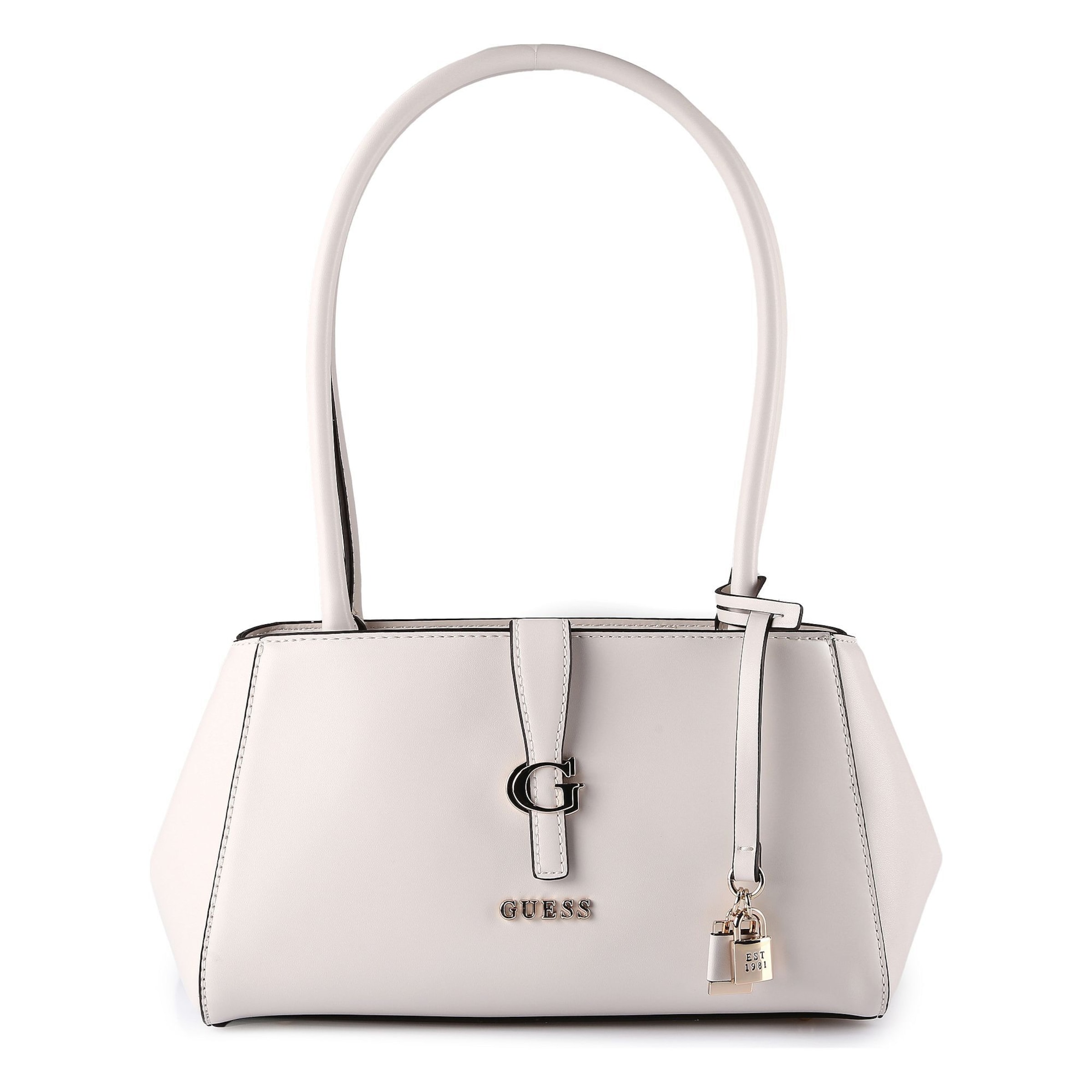 GUESS Shoulder Bag 'Carrie' in White: front