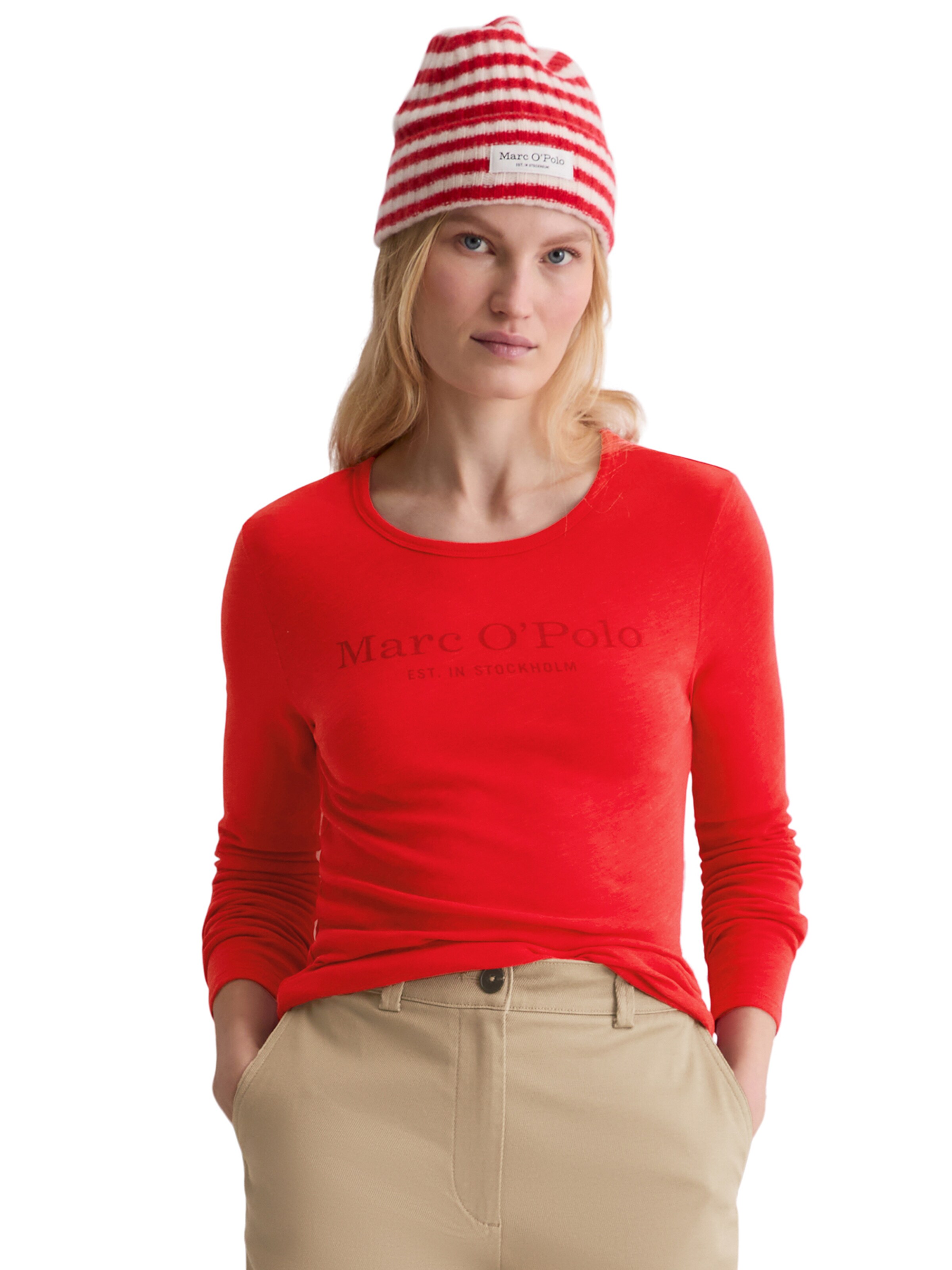 Marc O'Polo Tričko – červená: přední strana