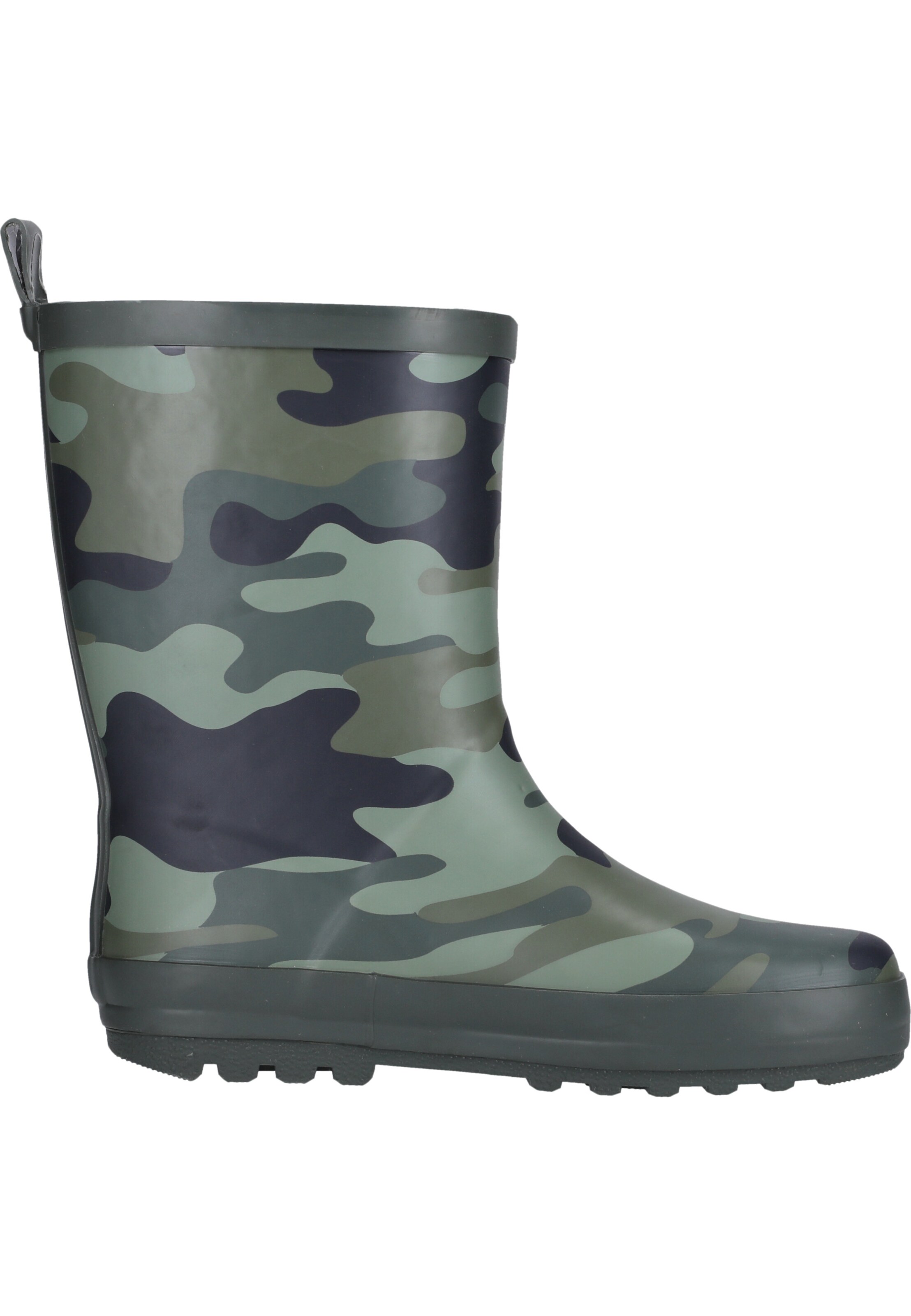 ZigZag Rubber Boots 'Gemus' in Green