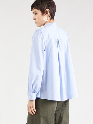 SEIDENSTICKER Blouse 'Schwarze Rose' in Blue