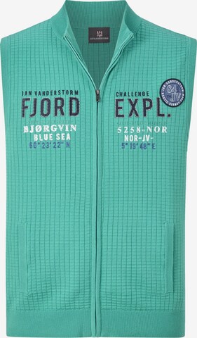 Jan Vanderstorm Vest 'Thyron' in Green: front