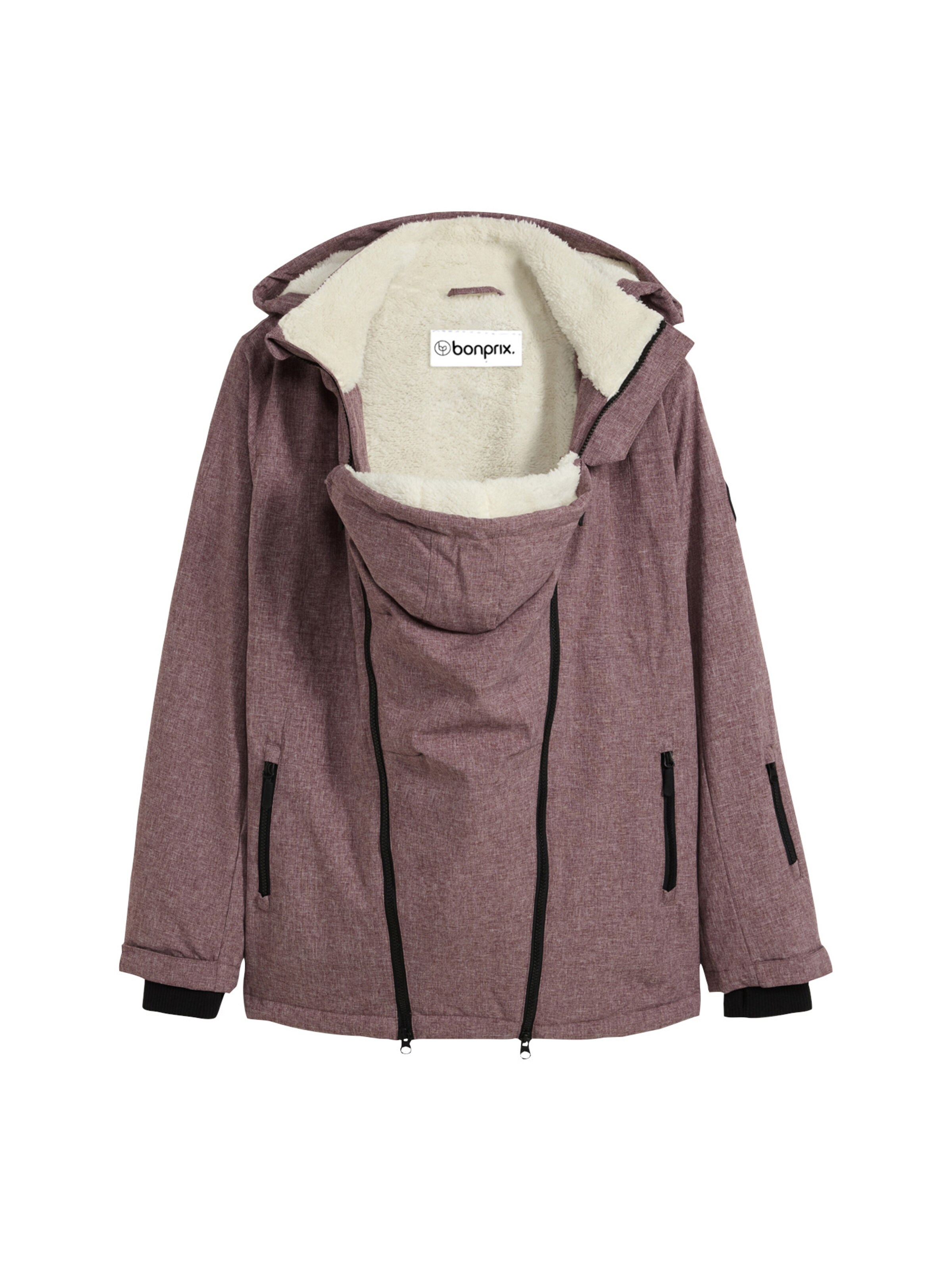 Veste mi-saison bonprix en rouge : devant