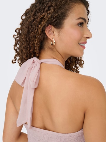 Robe de cocktail 'ONLNala' ONLY en rose