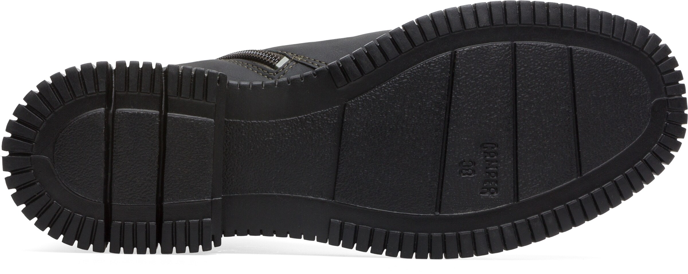 CAMPER Schnürstiefelette in Grün