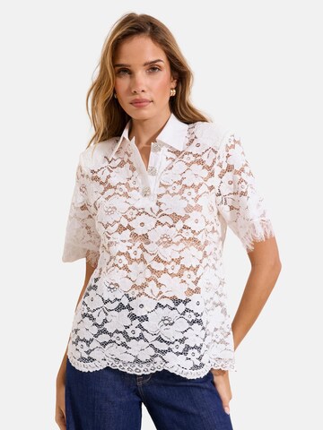 Lipsy Blúz - fehér: elől