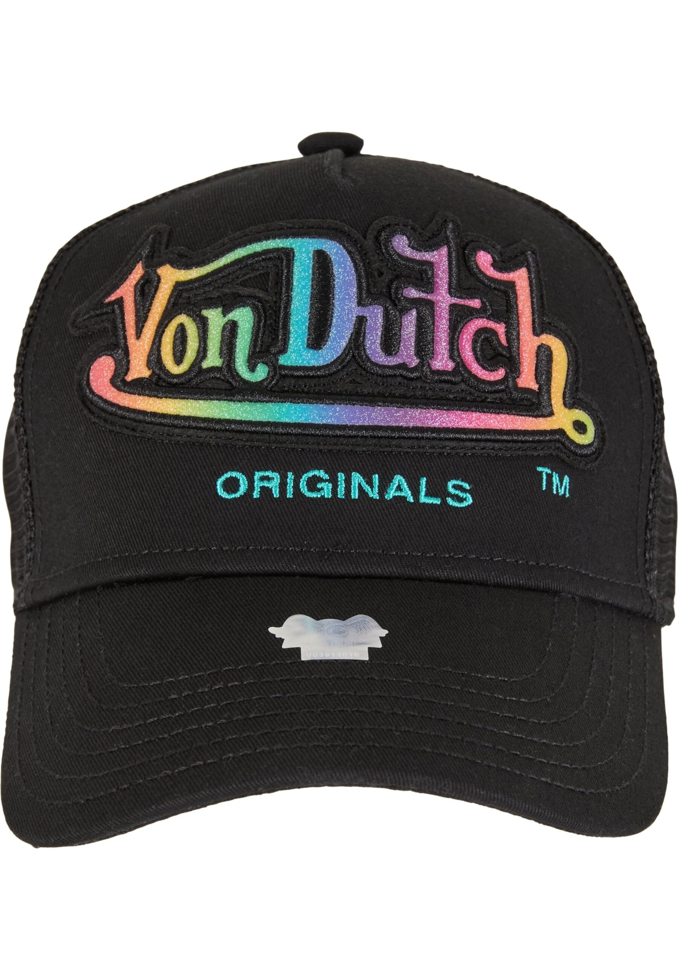 Cappello da baseball 'Memphis' di Von Dutch in nero