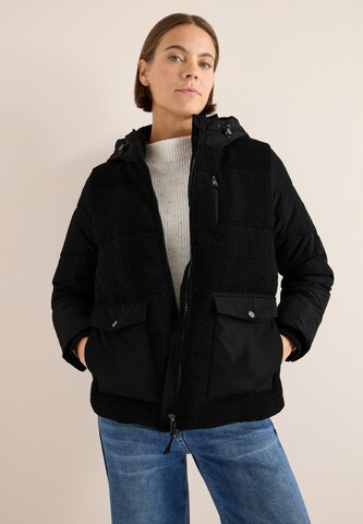 CECIL Jacke in Schwarz: Vorderseite