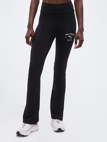 Flared Leggings 'CLASS' di PUMA in nero: frontale