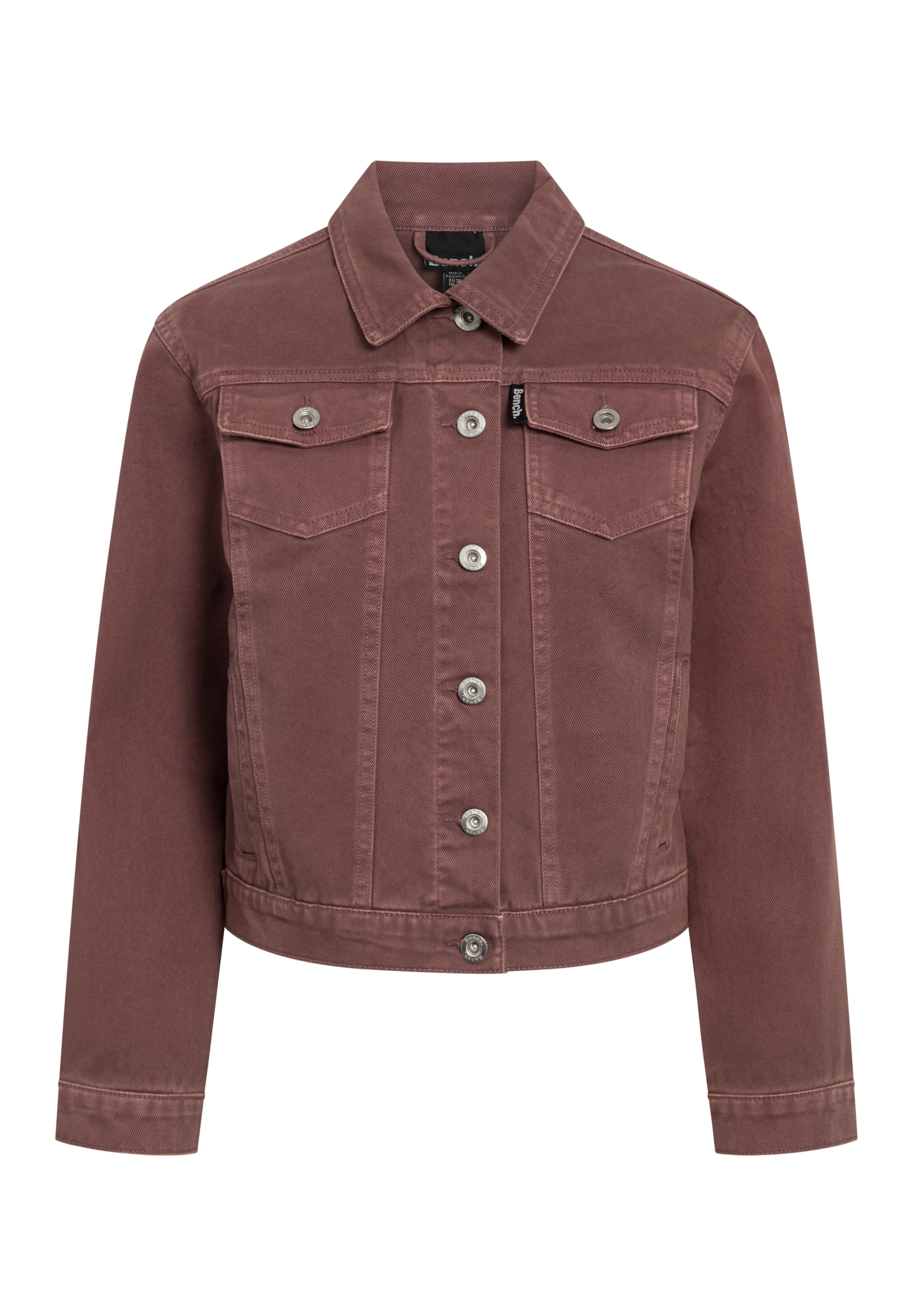 BENCH Übergangsjacke in Braun: Vorderseite