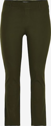 SANDGAARD Tapered Housut 'Copenhagen' värissä vihreä: etupuoli