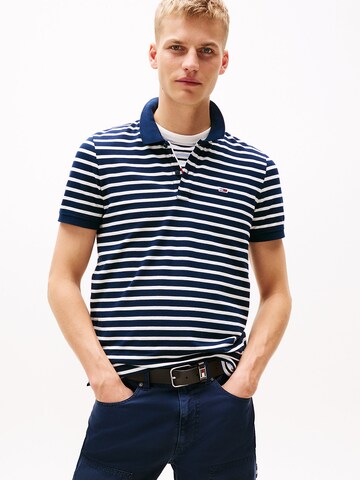 T-Shirt Tommy Jeans en bleu : devant