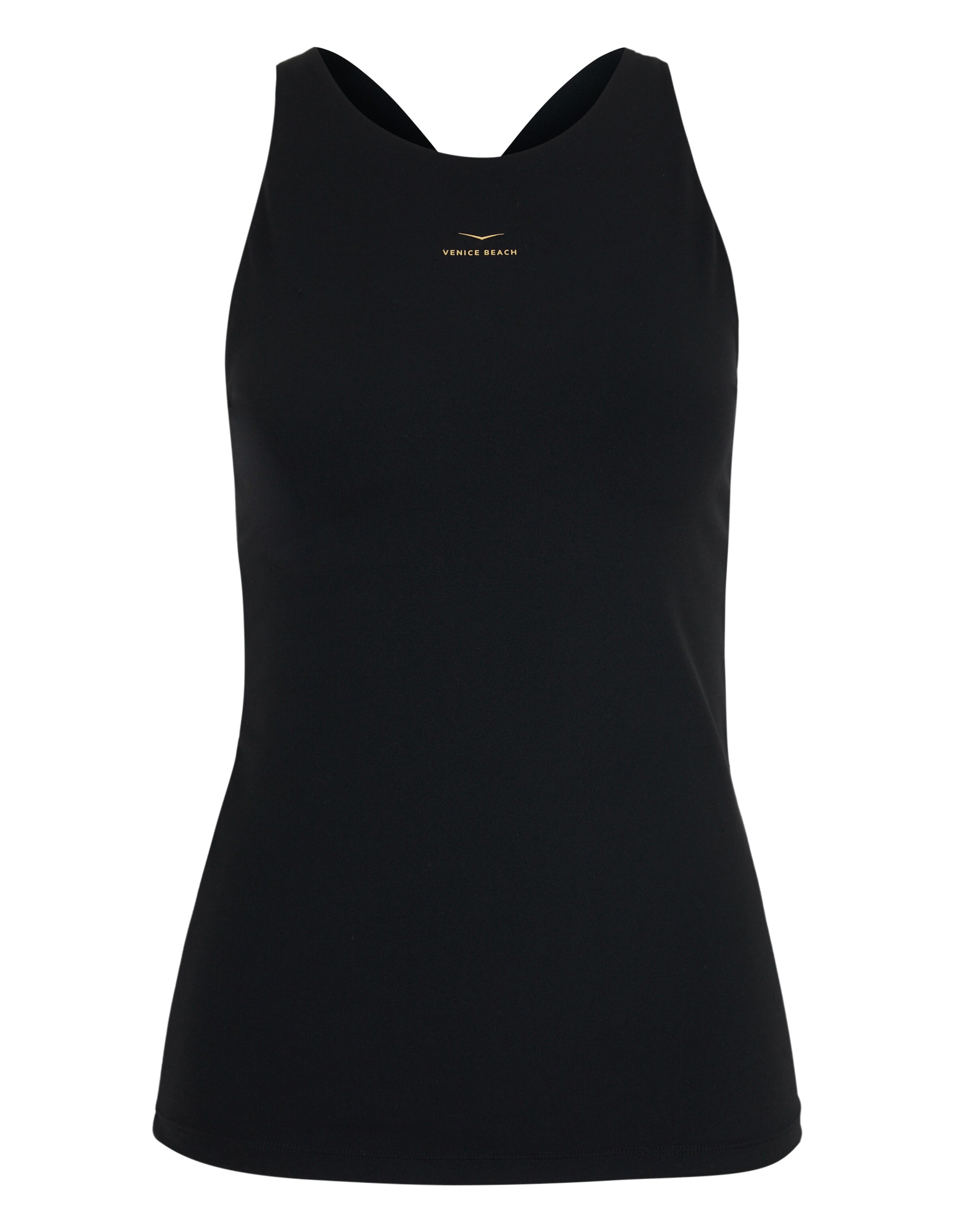 VENICE BEACH Sports Top in Black: front