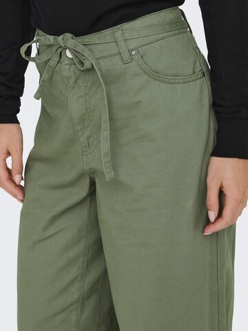 Wide Leg Pantalon 'JDYMaeve' JDY en vert