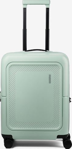 American Tourister Trolley ' Dashpop Spinner 55 EXP ' in Grün: Vorderseite