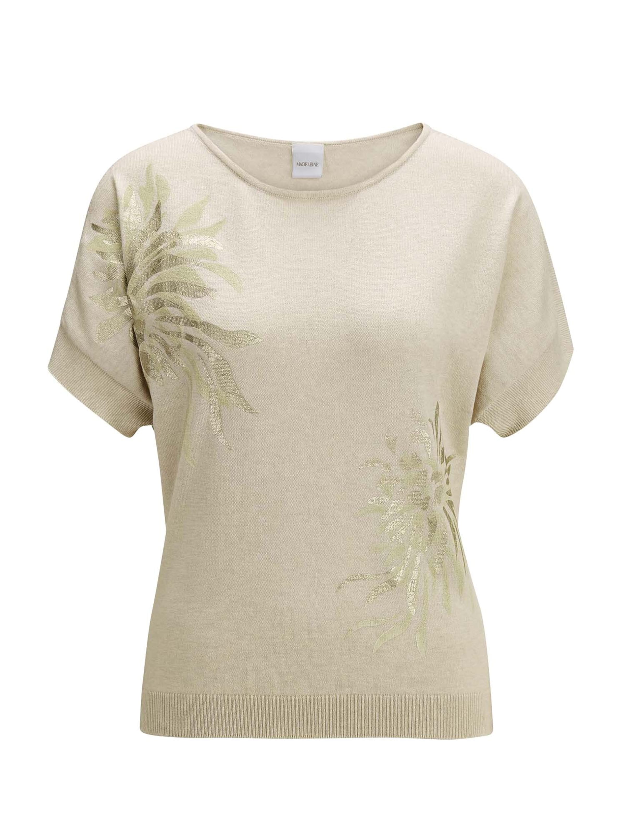 Pull-over MADELEINE en blanc : devant