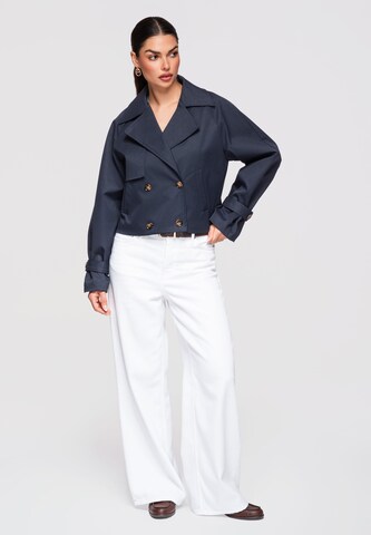 Ombre Tussenmantel 'Ow-Janp-0135' in Blauw