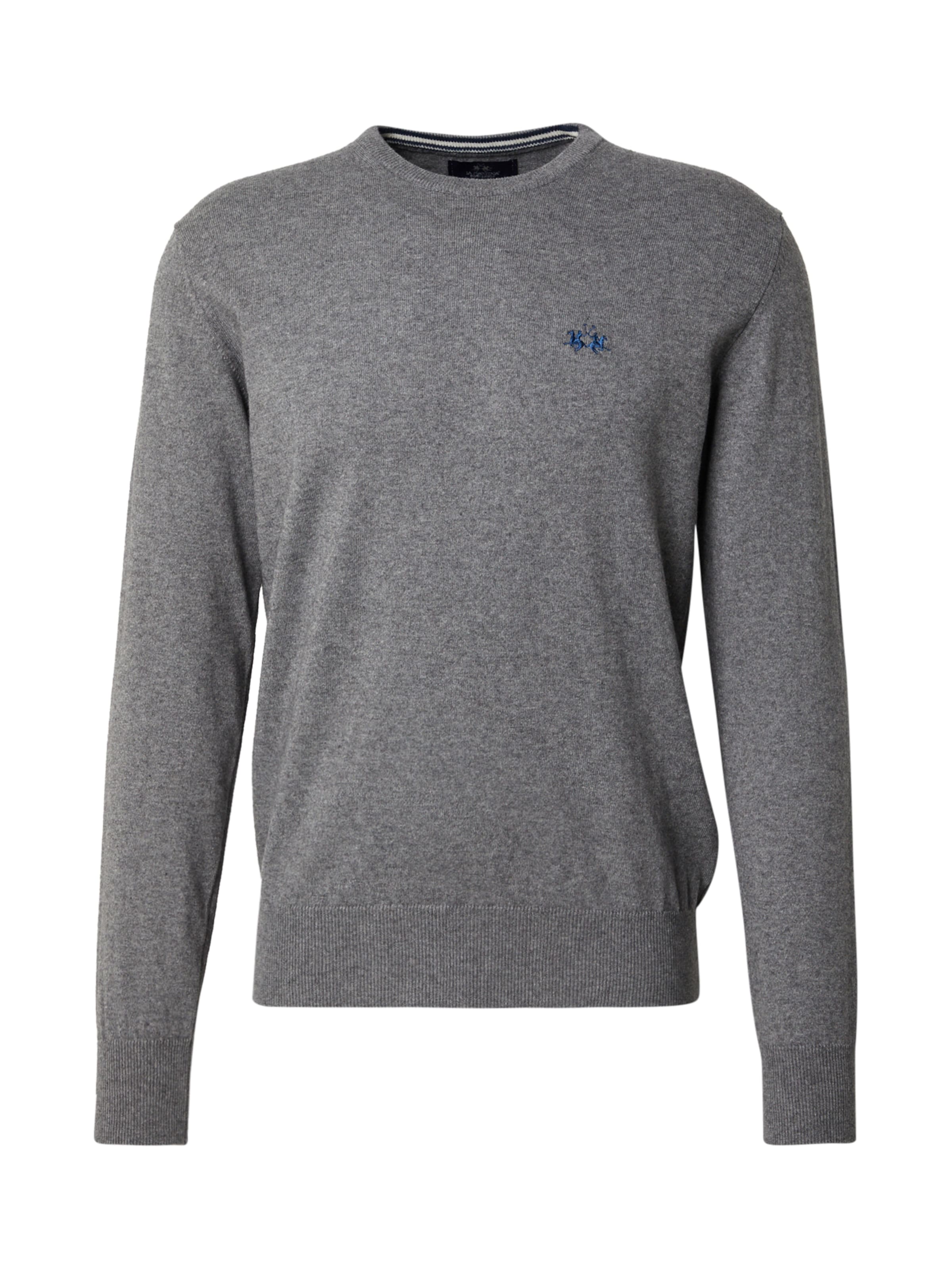 La Martina Sweater in Grey: front