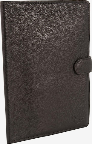 petit amour Document Bag 'LEONA' in Brown: front