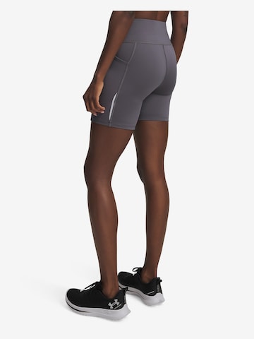 UNDER ARMOUR Skinny Sportbroek 'Velociti 6' in Grijs
