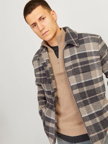 JACK & JONES Between-season jacket in Brown
