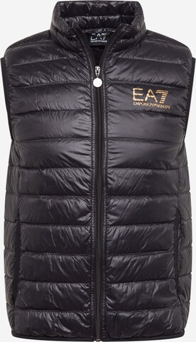 Gilet di EA7 Emporio Armani in nero: frontale