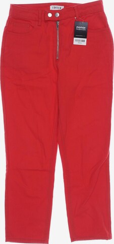 EDITED Jeans in 29 in Red: front