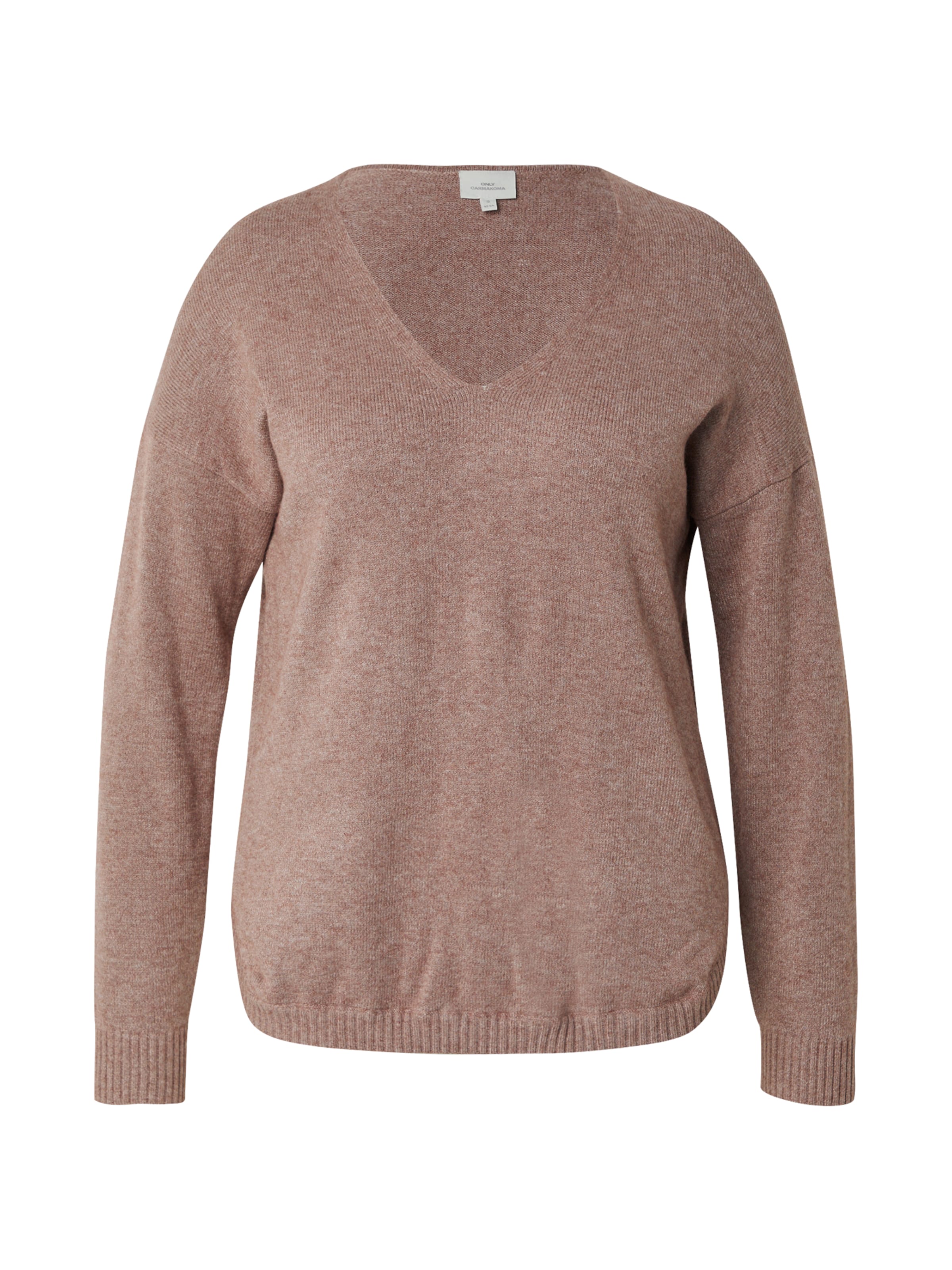 ONLY Carmakoma Kampsun 'CARMARGARETA', värv roosa: eest vaates